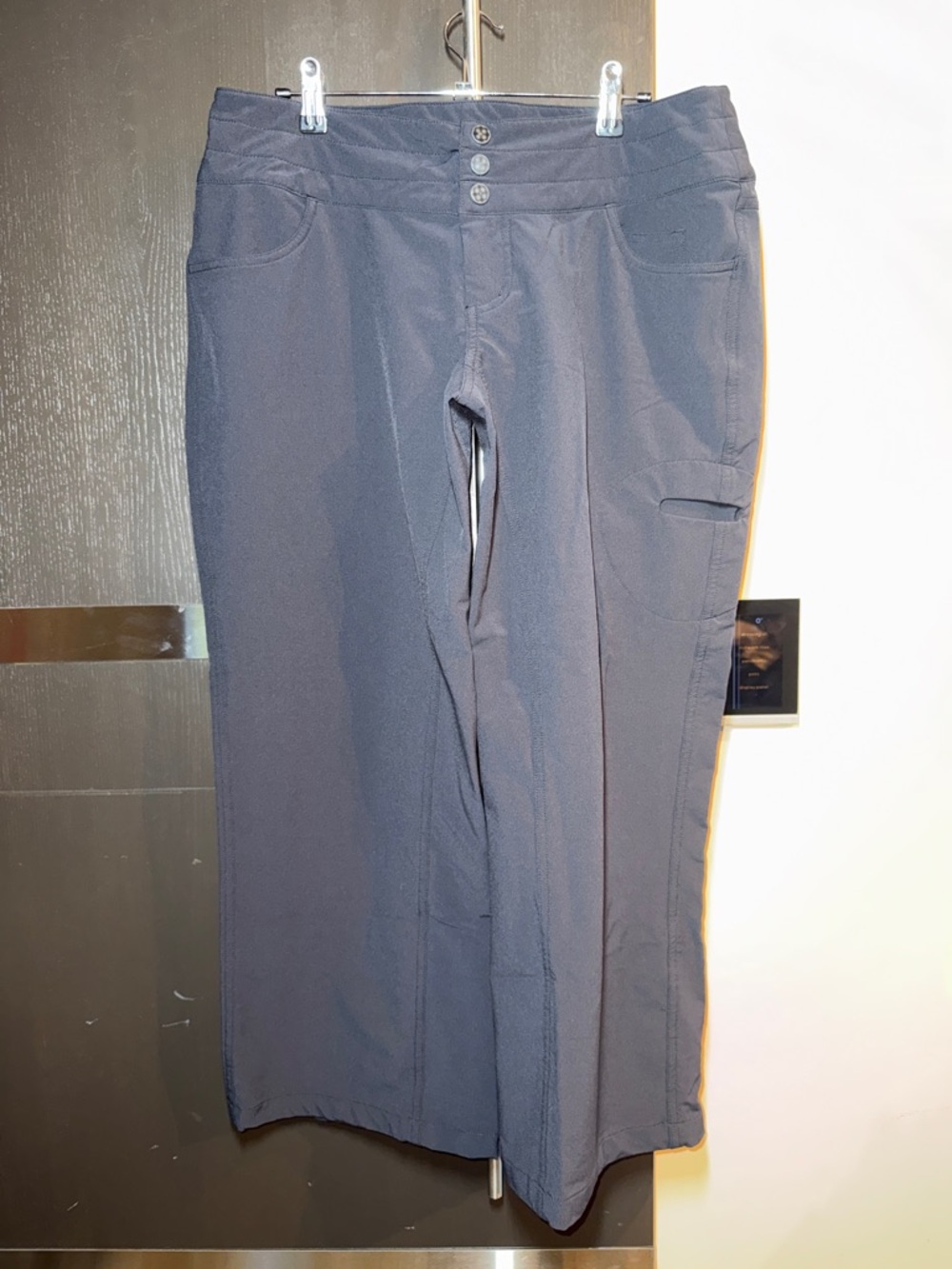lululemon athletica Navy Crop Wide-Leg Pants